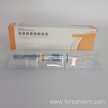 Influenza Vaccine(split Virion), inactivated human